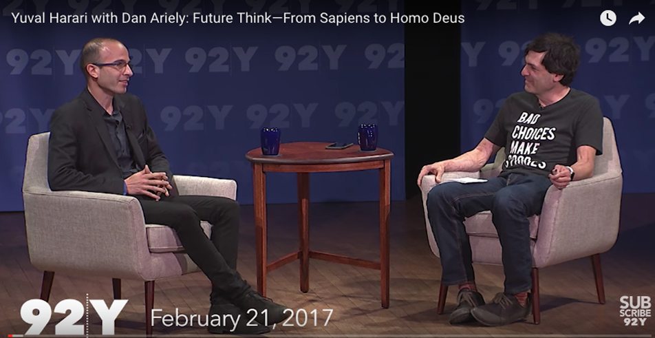 Yuval Harari with Dan Ariely: From Sapiens to Homo Deus